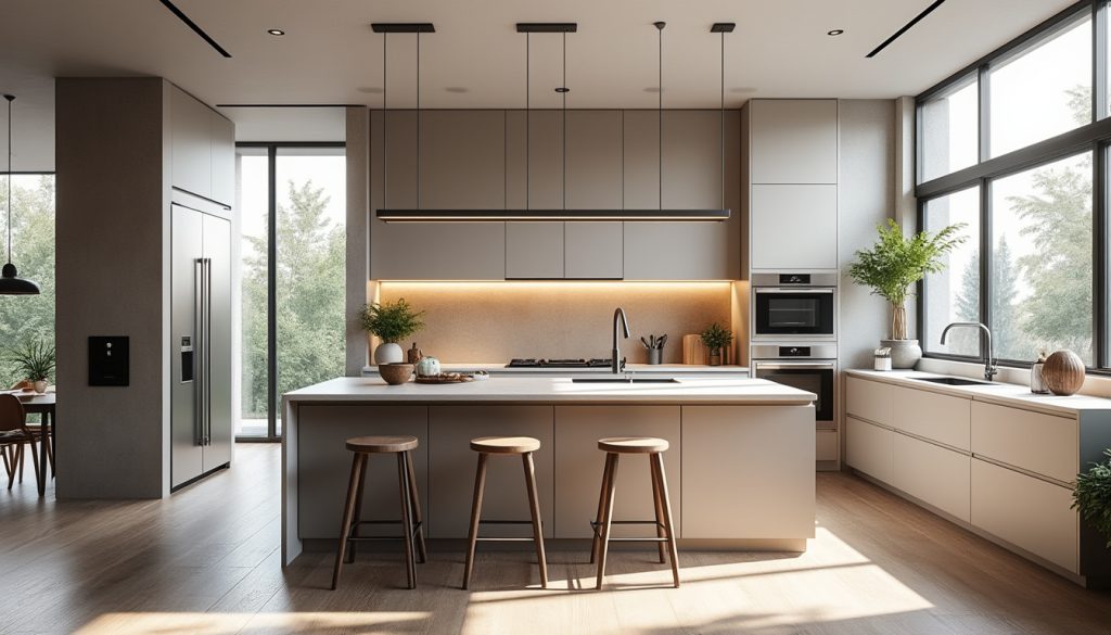 découvrez les règles ergonomiques essentielles pour un aménagement optimal de votre cuisine. apprenez comment maximiser l'espace, améliorer le confort et créer une ambiance fonctionnelle tout en intégrant style et praticité.