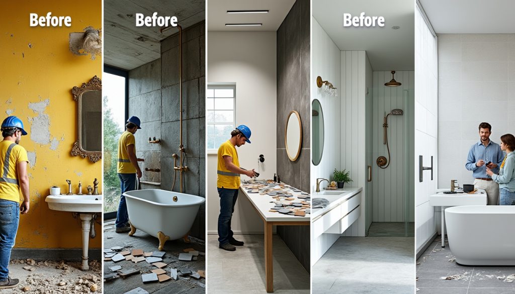 découvrez notre guide étape par étape pour une rénovation complète de votre salle de bain. apprenez à planifier, choisir les matériaux, et exécuter vos travaux pour transformer votre espace en un lieu moderne et fonctionnel.