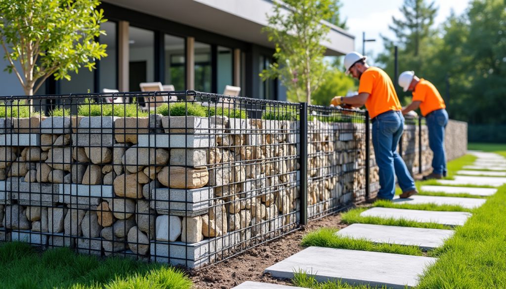 découvrez comment concevoir et monter une clôture gabion contemporaine qui allie modernité et durabilité. suivez nos conseils d'experts pour créer une barrière esthétique et robuste, parfaite pour embellir votre jardin tout en assurant votre intimité.