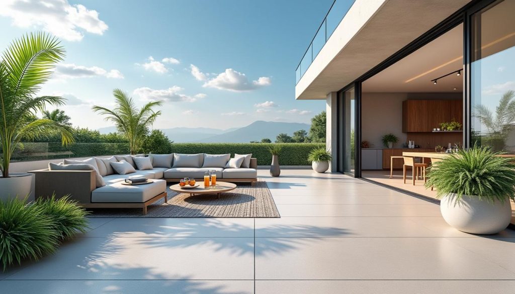 découvrez le prix moyen au m² d'une terrasse en résine, les critères pour bien choisir votre revêtement et nos conseils pratiques pour réussir votre projet d'aménagement extérieur.