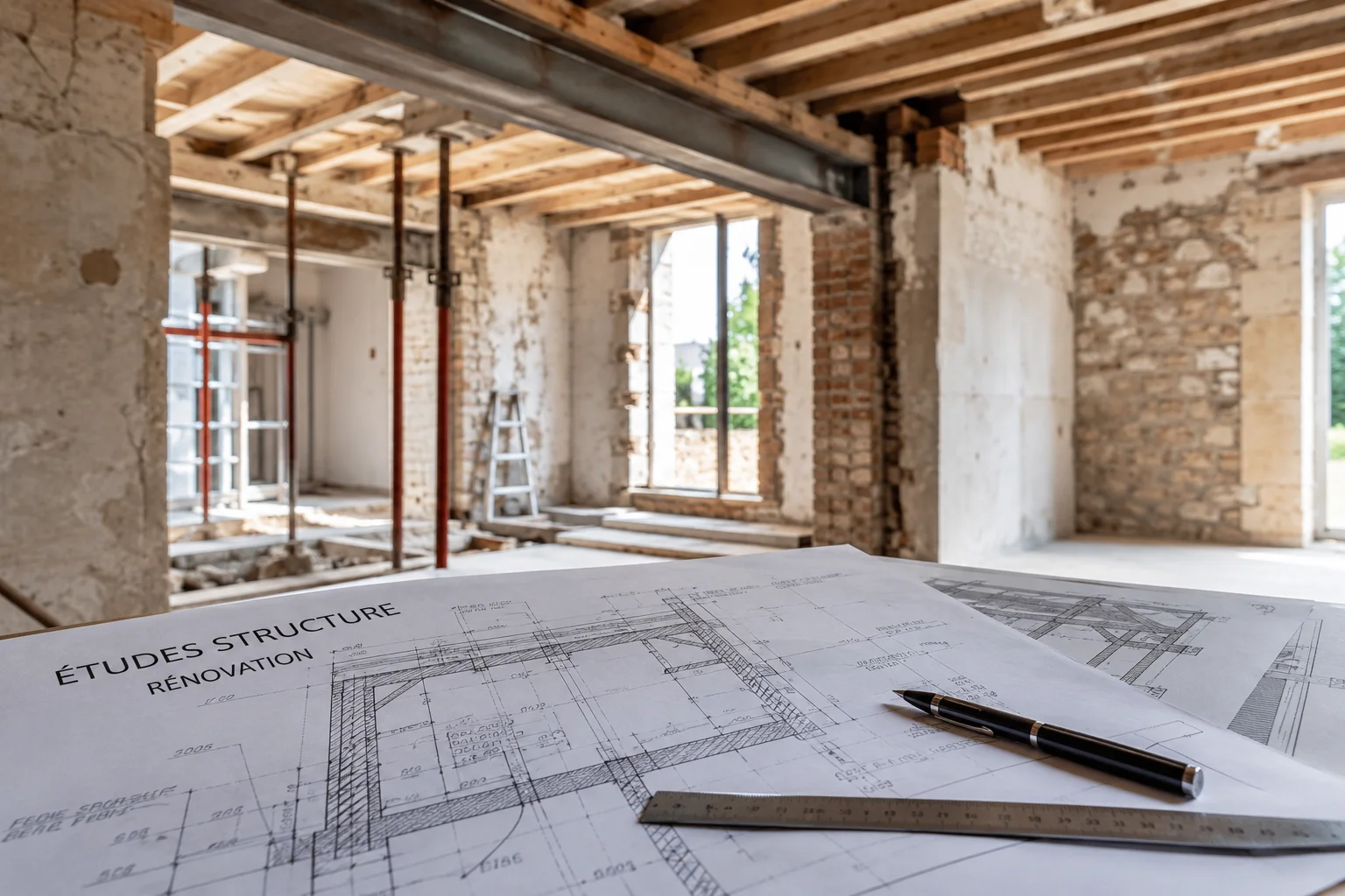 Études structure pour de la rénovation à Toulon avec DomeenTech