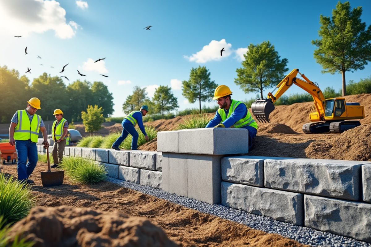 découvrez notre guide technique complet sur la construction d'un muret de soutènement. apprenez les étapes essentielles, les matériaux nécessaires et les conseils pratiques pour réaliser un soutènement durable et esthétique dans votre jardin ou projet de travaux.